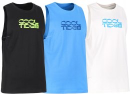 4F ZESTAW 3szt. 3-PAK KOSZULKA BEZRĘKAWNIK / rozm XL