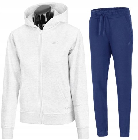 4F DAMSKI DRES BAWEŁNA KOMPLET BLUZA SPODNIE / rozm XXL