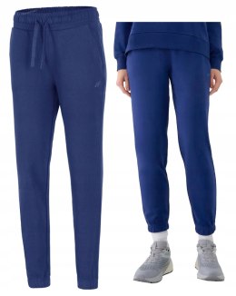 4F DAMSKIE SPODNIE DRESOWE BAWEŁNA JOGGERY / rozm M