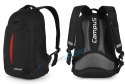 LEKKI PLECAK TURYSTYCZNY CAMPUS KOOL 20 | WENTYLOWANY | CZARNY