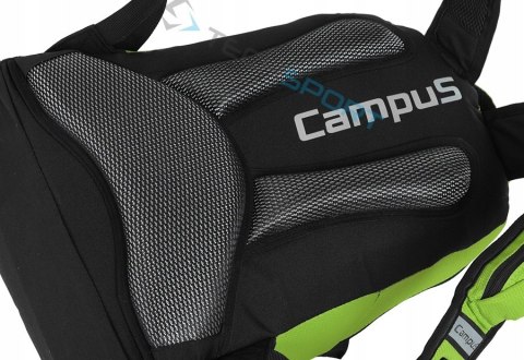 LEKKI PLECAK TURYSTYCZNY CAMPUS KOOL 20 | WENTYLOWANY | CZARNY