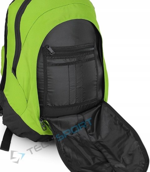 LEKKI PLECAK TURYSTYCZNY CAMPUS KOOL 20 | WENTYLOWANY | CZARNY