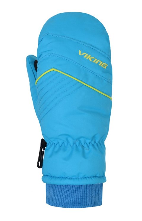 CIEPŁE DZIECIĘCE RĘKAWICE NARCIARSKIE ZIMOWE VIKING RIMI JEDNOPALCZASTE 3