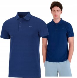 4F MĘSKA KOSZULKA POLO POLÓWKA BAWEŁNA / rozm XXL