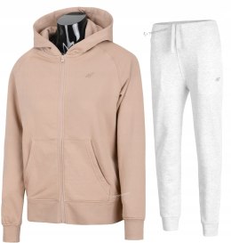 4F DAMSKI DRES BAWEŁNA KOMPLET BLUZA SPODNIE / rozm S