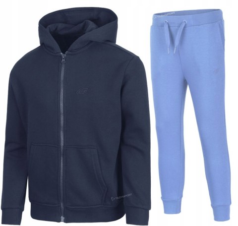 4F OCIEPLANY DZIEWCZĘCY DRES KOMPLET BLUZA SPODNIE / rozm 164