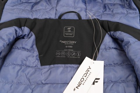 4F CHŁOPIĘCA KURTKA PARKA OCIEPLANA PŁASZCZ membrana 5000 / rozm 128