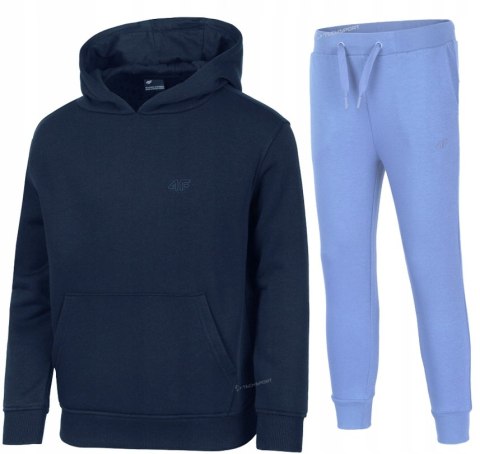 4F OCIEPLANY DZIEWCZĘCY DRES KOMPLET BLUZA SPODNIE / rozm 164