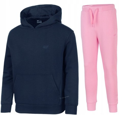 4F OCIEPLANY DZIEWCZĘCY DRES KOMPLET BLUZA SPODNIE / rozm 164