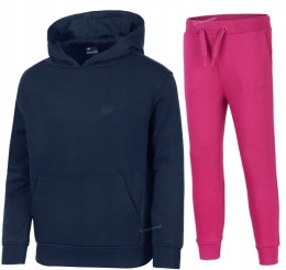 4F OCIEPLANY DZIEWCZĘCY DRES KOMPLET BLUZA SPODNIE / rozm 164
