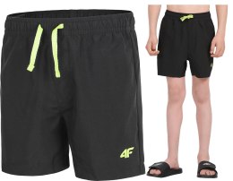 4F CHŁOPIĘCE SZORTY SPODENKI PLAŻOWE KĄPIELOWE rozm 122/128