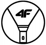 4F CHŁOPIĘCA KURTKA ZIMOWA NARCIARSKA membrana / rozm 134