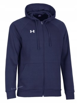 UNDER ARMOUR OCIEPLANA MĘSKA BLUZA Z KAPTUREM ROZPINANA / rozm XL
