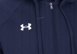 UNDER ARMOUR OCIEPLANA MĘSKA BLUZA Z KAPTUREM ROZPINANA / rozm XL
