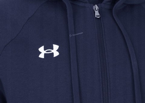 UNDER ARMOUR OCIEPLANA MĘSKA BLUZA Z KAPTUREM ROZPINANA / rozm XL