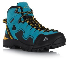 WYGODNE DAMSKIE WYSOKIE BUTY TREKKINGOWE BERGSON NYIKA STX | TURKUSOWE | 36