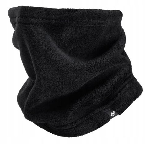 4F JUNIORSKI CIEPŁY PLUSZOWY KOMIN CHUSTA BANDANA SZAL MASKA PLUSZ MISIEK