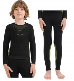 4F KOMPLET JUNIORSKA BIELIZNA TERMOAKTYWNA TERMICZNA DZIECIĘCA rozm 128/134