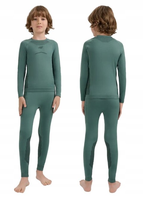 4F KOMPLET JUNIORSKA BIELIZNA TERMOAKTYWNA TERMICZNA DZIECIĘCA rozm 152/158