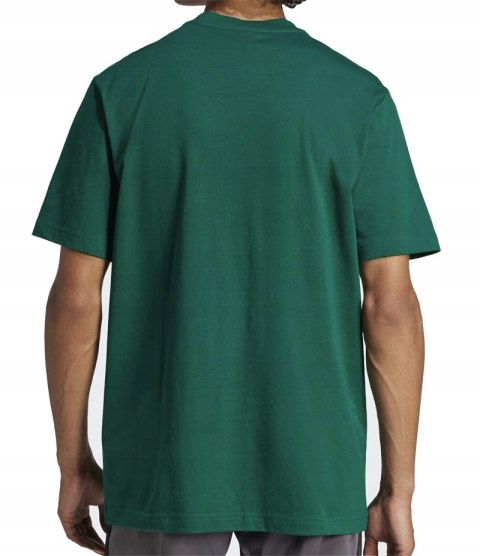 ADIDAS MĘSKA BAWEŁNIANA KOSZULKA T-SHIRT Z HAFTOWANYM LOGIEM | rozm XL