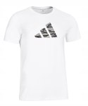 ADIDAS MĘSKA KOSZULKA BAWEŁNIANA T-SHIRT Z NADRUKIEM LOGO | rozm XXL