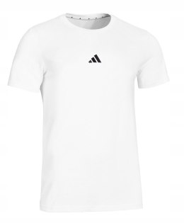 ADIDAS WYGODNA KOSZULKA MĘSKA BAWEŁNIANA Z HAFTOWANYM LOGIEM | rozm 4XL