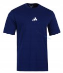 ADIDAS WYGODNA MĘSKA BAWEŁNIANA KOSZULKA Z HAFTOWANYM LOGIEM | XL