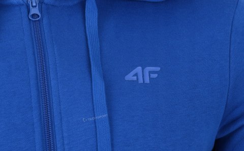 4F MĘSKA BLUZA Z KAPTUREM BAWEŁNA ROZPINANA / rozm XL