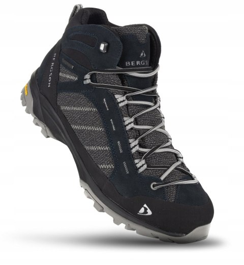 MARKOWE MĘSKIE BUTY TREKKINGOWE BERGSON KADAM MID | WODOODPORNE | 44