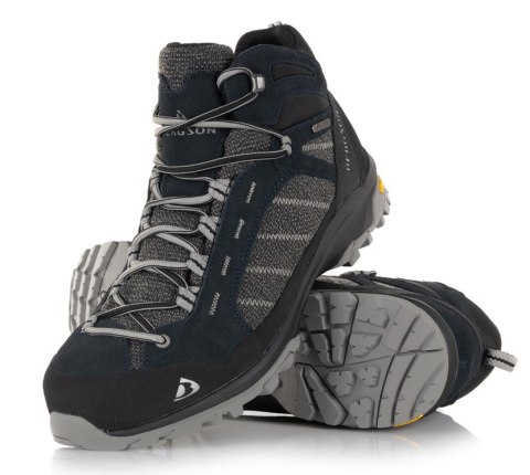 MARKOWE MĘSKIE BUTY TREKKINGOWE BERGSON KADAM MID | WODOODPORNE | 44
