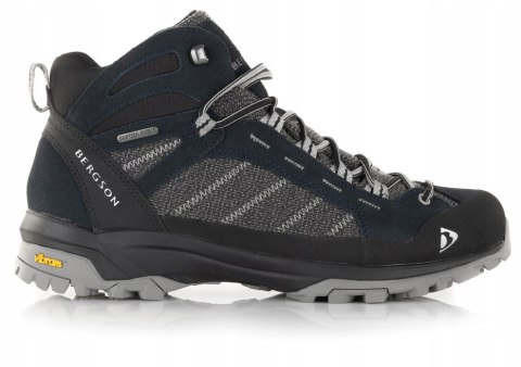 MARKOWE MĘSKIE BUTY TREKKINGOWE BERGSON KADAM MID | WODOODPORNE | 44