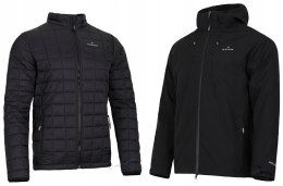 ZIMOWA MĘSKA KURTKA 3w1 Z KAPTUREM BERGSON EVERFOLK | MEMBRANA 10000 | 3XL