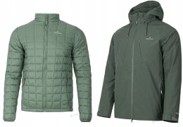 ZIMOWA MĘSKA KURTKA 3W1 Z KAPTUREM BERGSON EVERFOLK | MEMBRANA 10000 | L