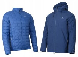 ZIMOWA MĘSKA KURTKA 3w1 Z KAPTUREM BERGSON EVERFOLK | MEMBRANA 10000 | S