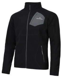 MARKOWA CIEPŁA MĘSKA BLUZA POLAROWA BERGSON MISTBOUND WARMPILE | rozm 3XL