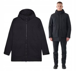 4F MĘSKA KURTKA PRZEJŚCIOWA Z KAPTUREM | MEMBRANA 8000 NEO-DRY | rozm. S
