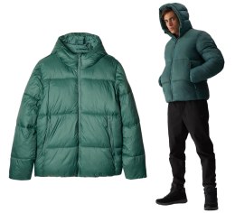 4F MĘSKA KURTKA PUCHOWA Z KAPTUREM | Z IZOLACJĄ | POWŁOKA HYDROFOBOWA | XXL