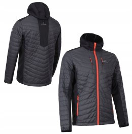 BERGSON VITALPEAK | MĘSKA OCIEPLANA KURTKA HYBRYDOWA Z KAPTUREM | rozm M