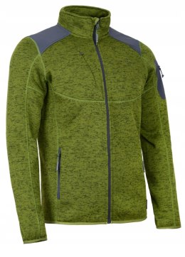 MARKOWA CIEPŁA MĘSKA BLUZA POLAROWA BERGSON LUNO WARMPILE | ZE STÓJKĄ | 3XL