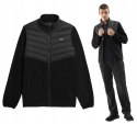 4F MĘSKA BLUZA POLAR PUCHOWY ZE STÓJKĄ ROZPINANY | rozm XL