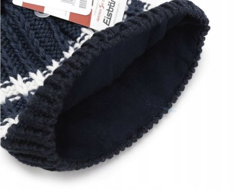 CIEPŁA CZAPKA ZIMOWA Z WEŁNY MERINO EISBAR KOVA POMPON | KOLEKCJA 2026