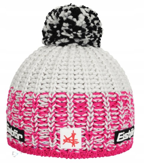 CIEPŁA CZAPKA ZIMOWA Z WEŁNY MERINO EISBAR REFOCUS POMPON | KOLEKCJA 2026