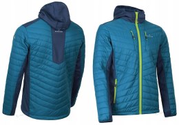 MARKOWA MĘSKA KURTKA BLUZA HYBRYDOWA Z KAPTUREM BERGSON VITALPEAK | rozm L