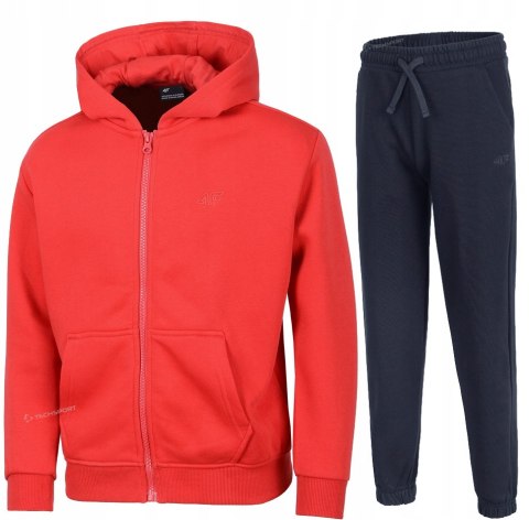 4F CHŁOPIĘCY DRES KOMPLET BLUZA ROZPINANA SPODNIE / rozm 158