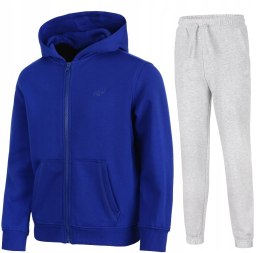 4F CHŁOPIĘCY DRES KOMPLET BLUZA ROZPINANA SPODNIE / rozm 152