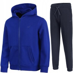 4F CHŁOPIĘCY DRES KOMPLET BLUZA ROZPINANA SPODNIE / rozm 158