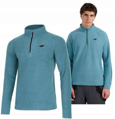 4F MĘSKI CIENKI POLAR MIKROPOLAR BLUZA POLAROWA / rozm XL