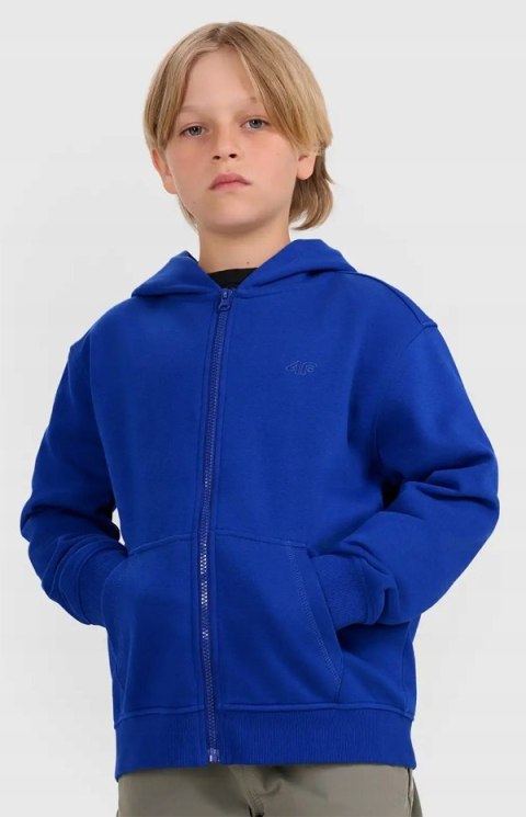 4F OCIEPLANY CHŁOPIĘCY DRES KOMPLET BLUZA ROZPINANA SPODNIE / rozm 158