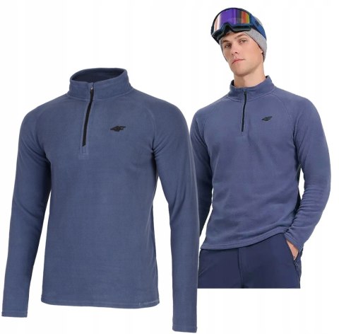 4F MĘSKI CIENKI POLAR MIKROPOLAR BLUZA POLAROWA / rozm XL