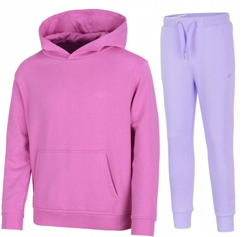 4F DZIEWCZĘCY DRES KOMPLET BLUZA SPODNIE / rozm 158